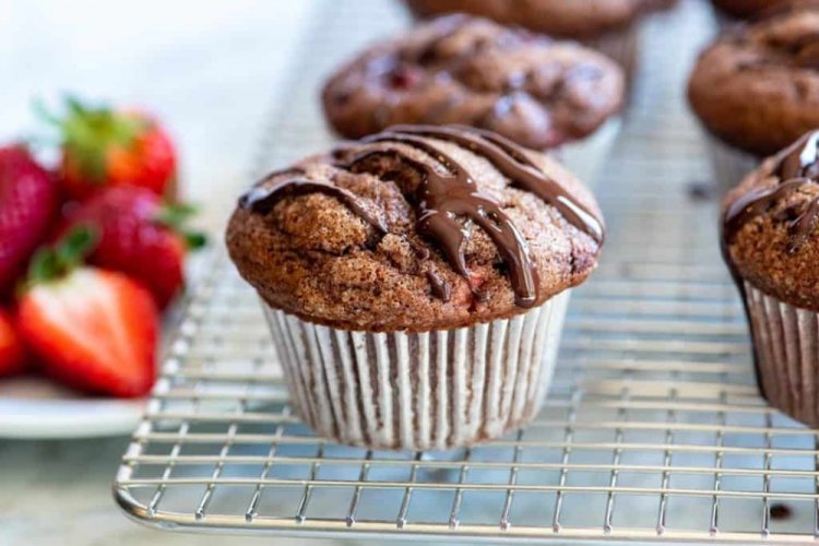 Chocolate Muffins with Sour Milk