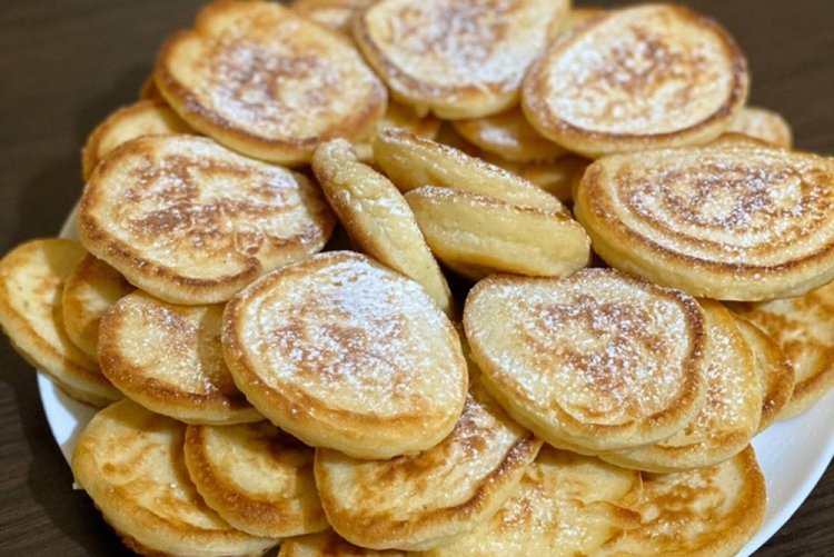 Pancakes with Sour Milk and Baking Powder