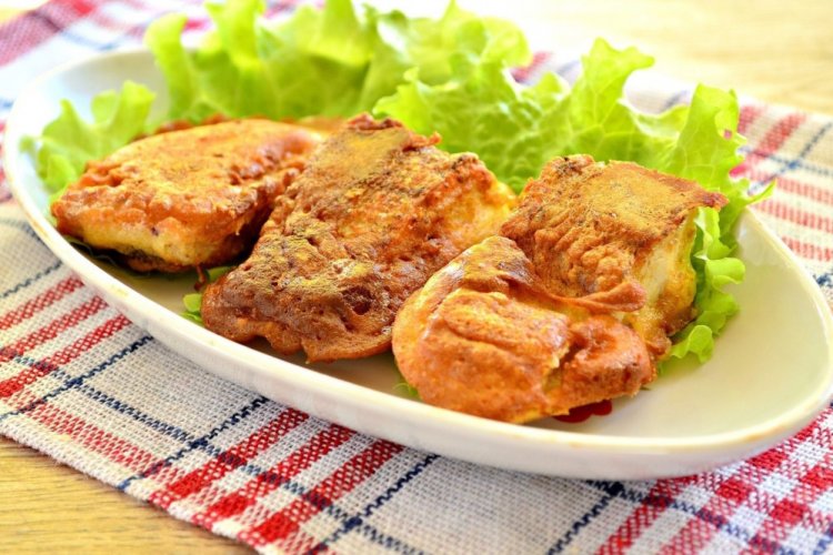 Pink Salmon in Batter in the Oven