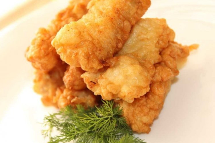 Pink Salmon in Batter with Milk