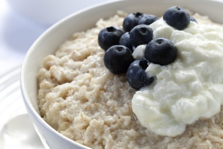 Oatmeal with Cottage Cheese