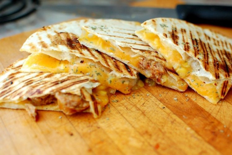 Chicken and Cheese Tortilla
