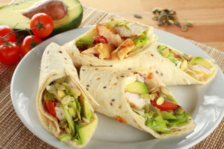 Chicken and Avocado Tortilla