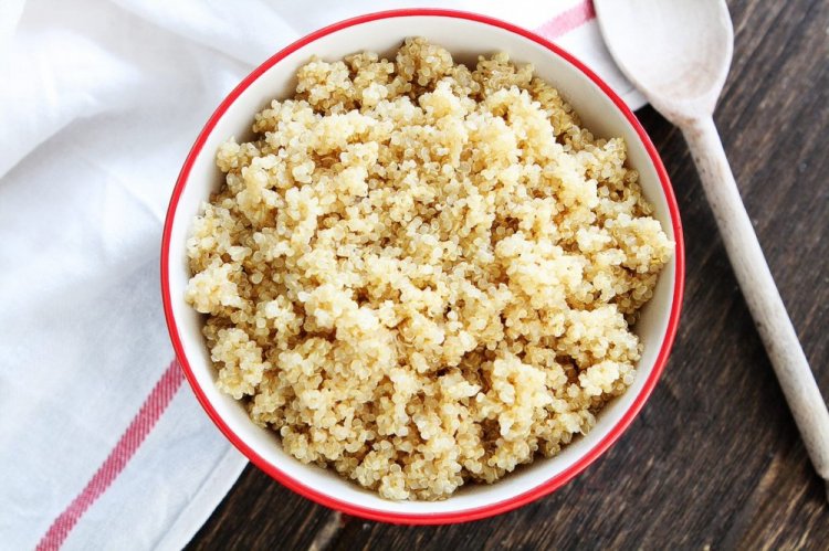 Gachas de quinoa con agua