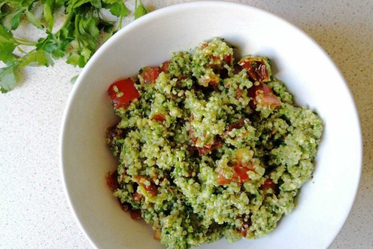 Quinoa con tomates