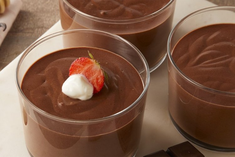 Chocolate Pudding with Agar-Agar