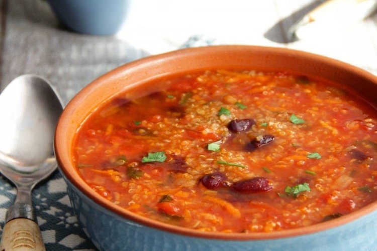 Quinoa and Bean Soup