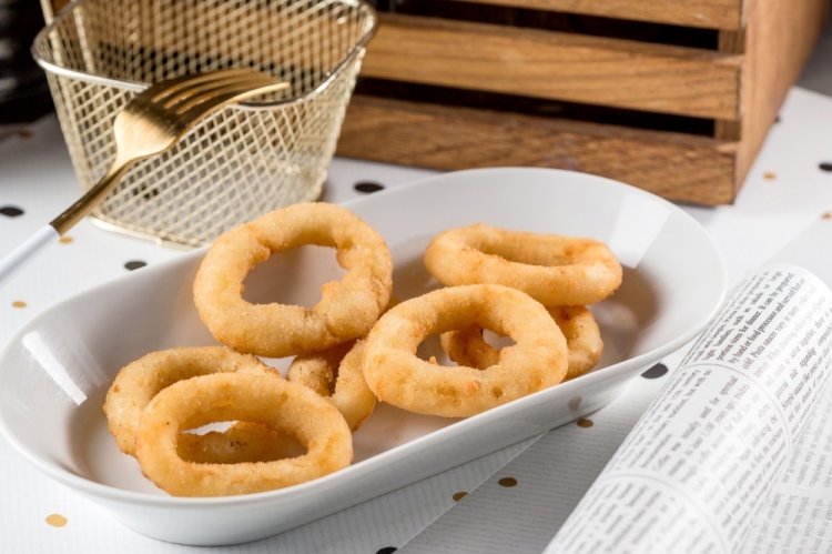 Onion Rings in Beer Batter