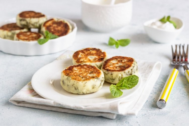 Savory Ricotta Syrniki