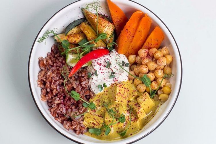Brown Rice and Vegetable Bowl