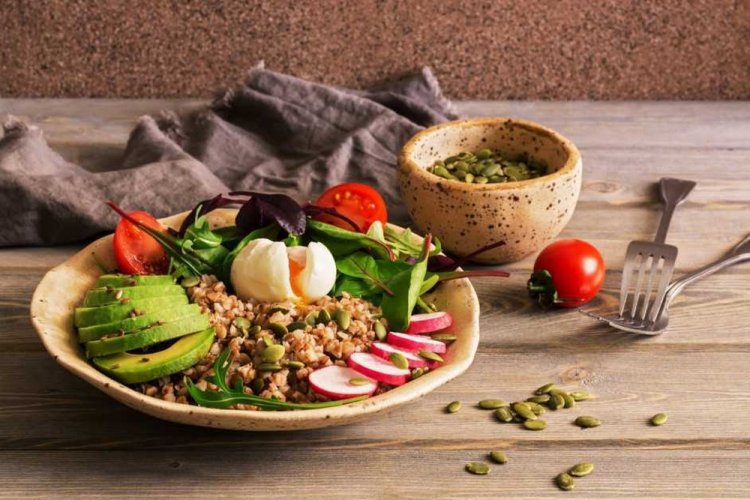 Cod Liver and Buckwheat Bowl
