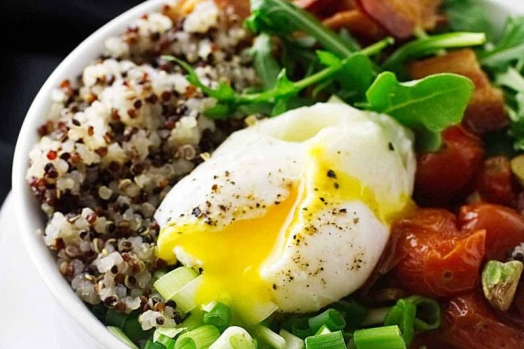 Asparagus and Shrimp Bowl