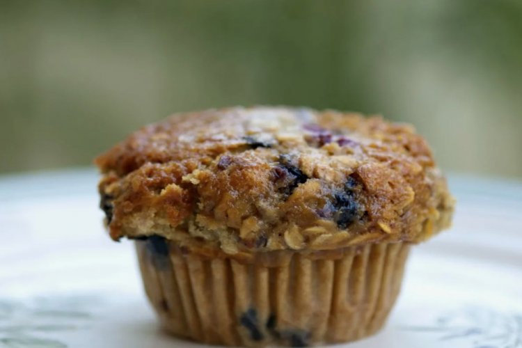 Protein Muffins with Blueberries