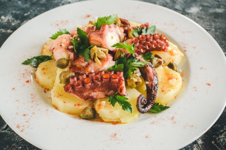 Octopus and Potato Salad