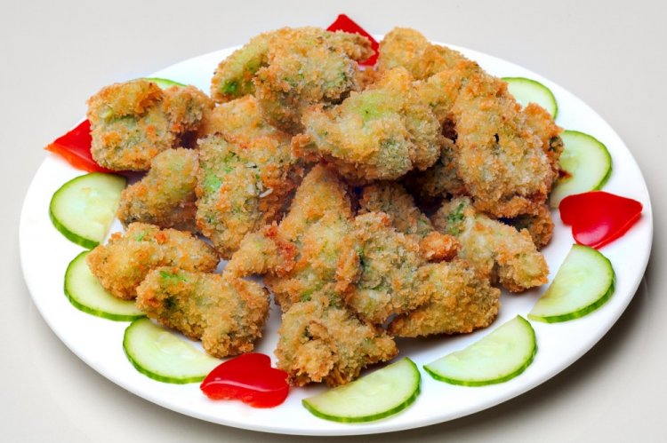 Baked Breaded Broccoli