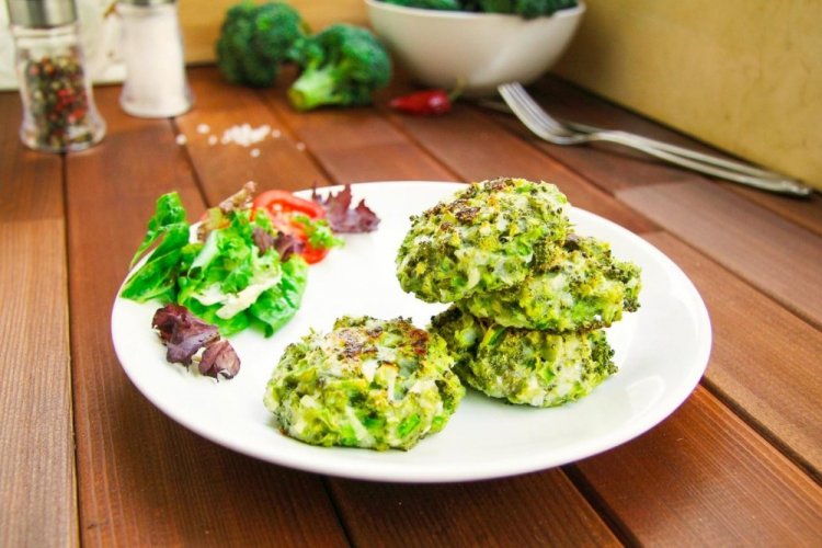 Broccoli Patties in the Oven