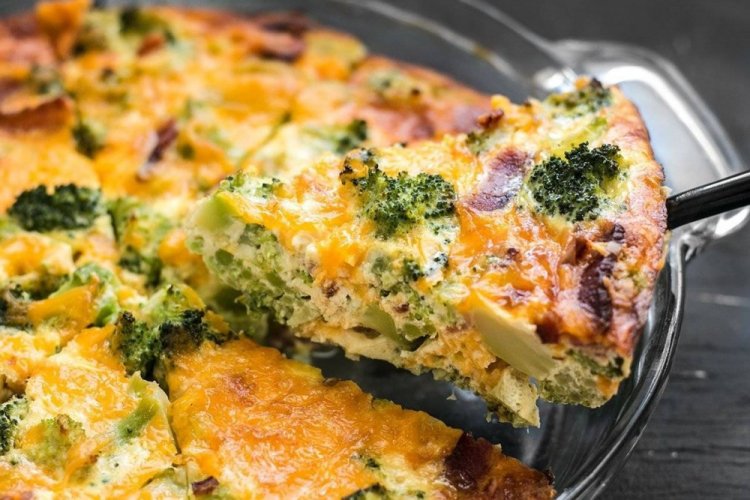 Broccoli and Shrimp Casserole in the Oven