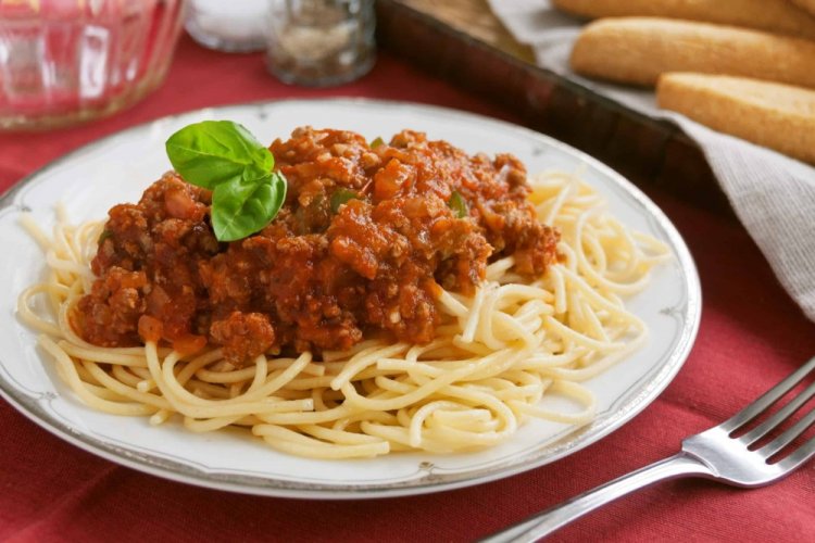 Salsa de carne picada para pasta