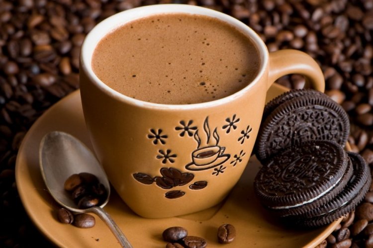 Cocoa Coffee in a Cezve