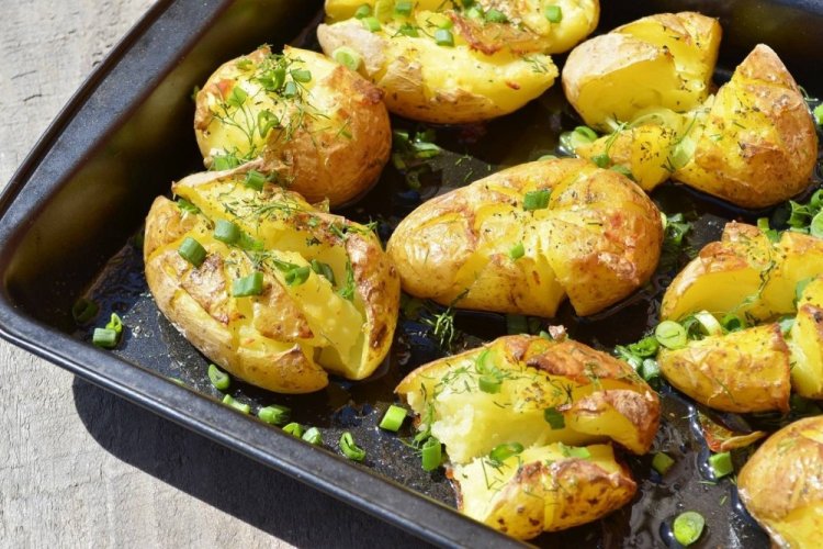 Patatas cocidas al horno