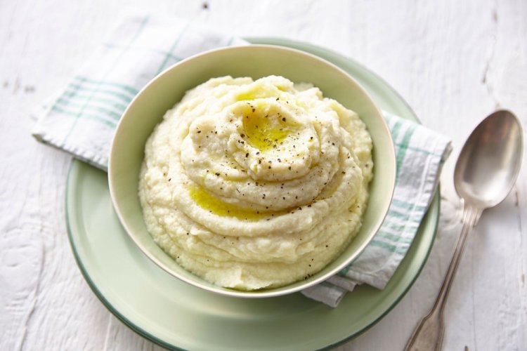 Puré de coliflor