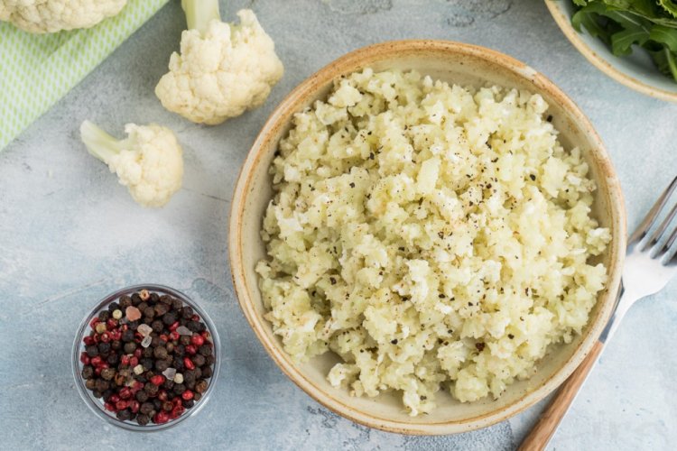 Arroz de coliflor