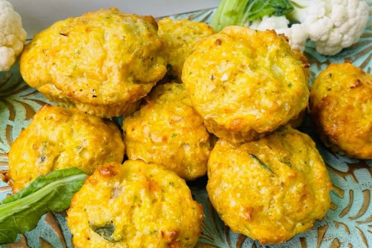 Muffins de coliflor