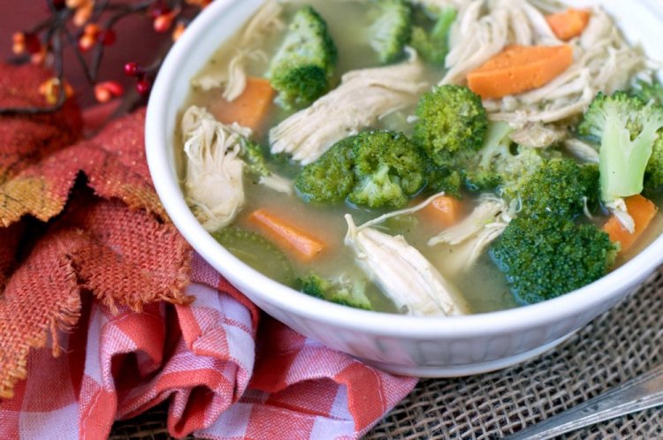 Chicken and Broccoli Soup