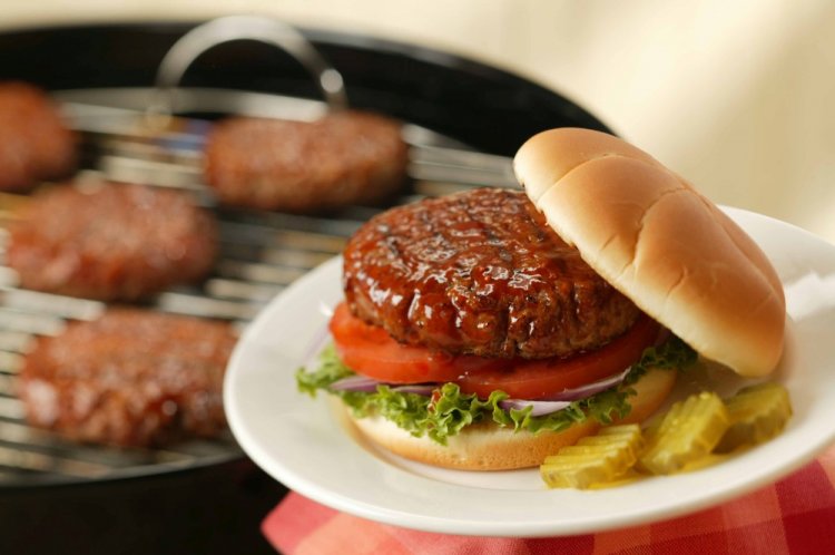 Grilled Burger Patties