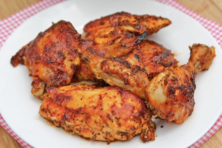 Grilled Chicken in Spicy Sauce