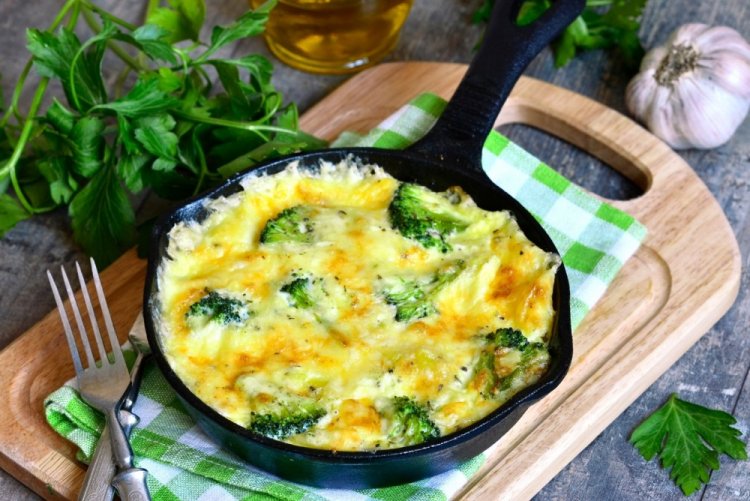 Keto Frittata with Broccoli