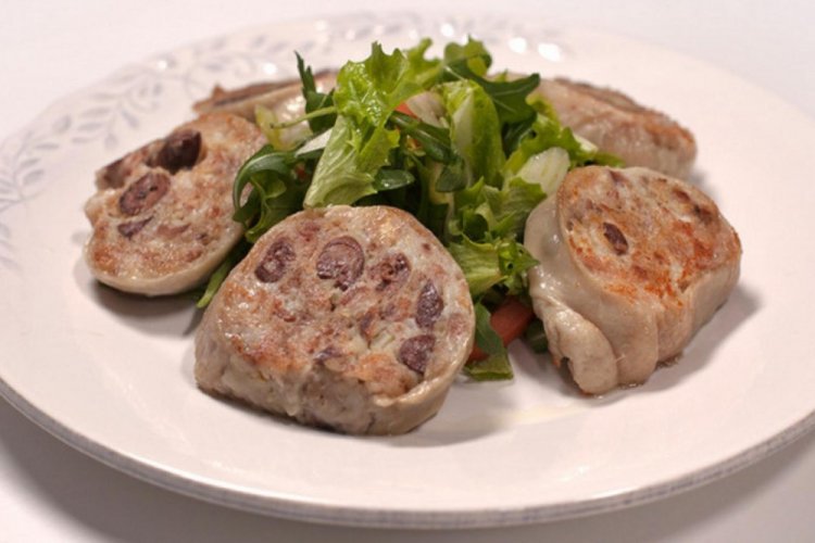 Stuffed Chicken Necks