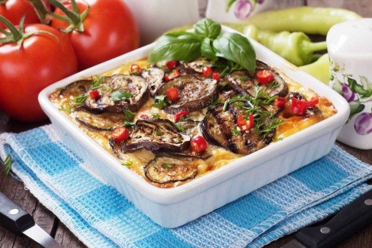 Moussaka with Eggplant and Zucchini