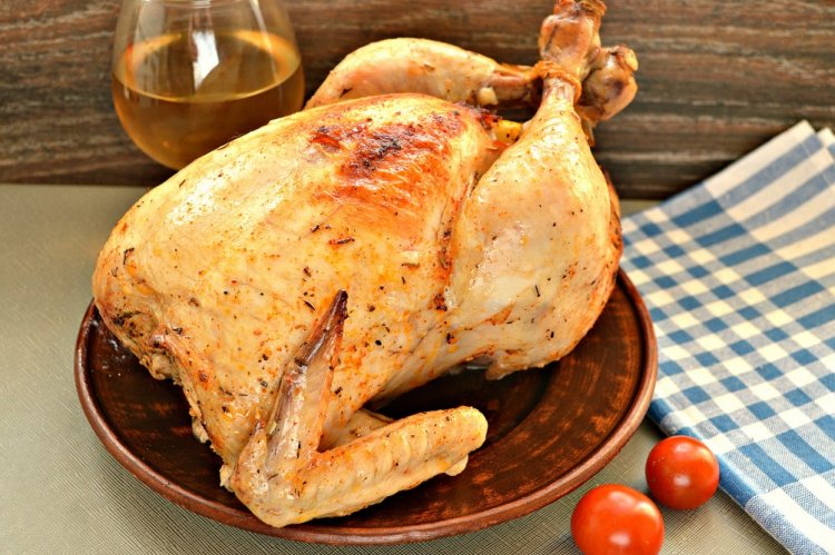 Whole Chicken in Air Fryer