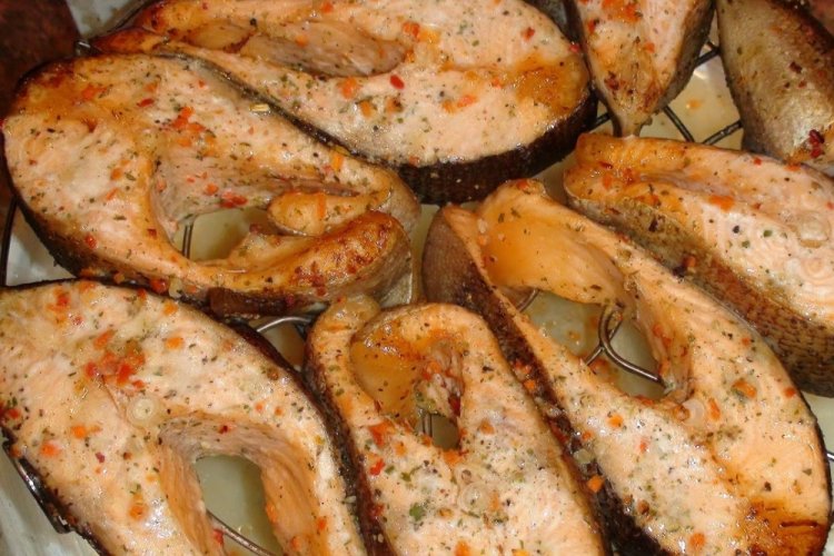 Salmon Steaks in Air Fryer