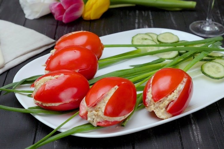 Tulipanes de tomate