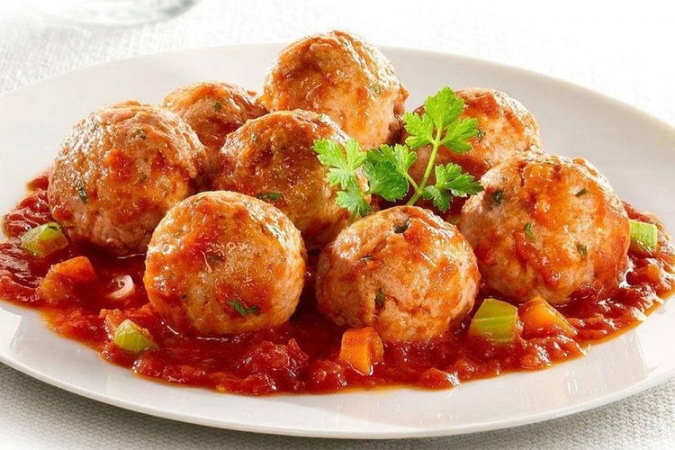 Salsa de verduras para albóndigas