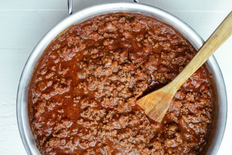 Minced Meat Gravy for Rice
