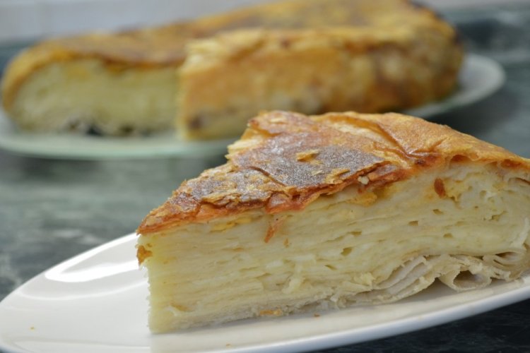Achma de lavash en olla de cocción lenta