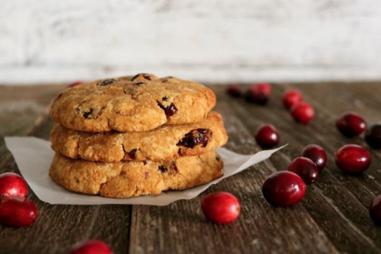 Protein Cookies with Cranberries