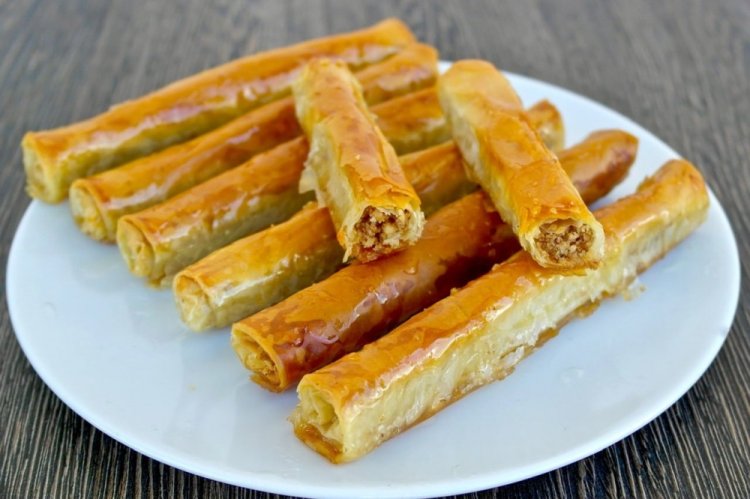 Nut Cookies with Phyllo Dough