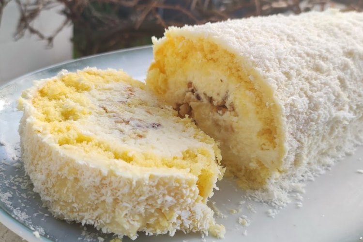 Brazo de gitano de coco