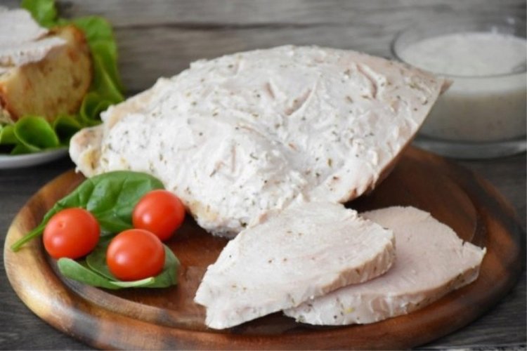 Baked Turkey Fillet in Kefir