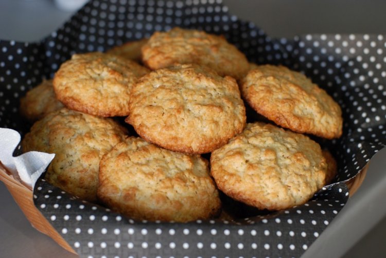 Oatmeal Kefir Cookies with Banana