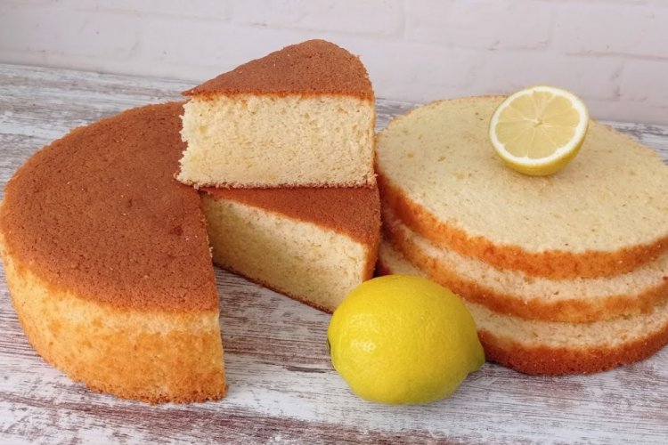 Lemon Chiffon Cake