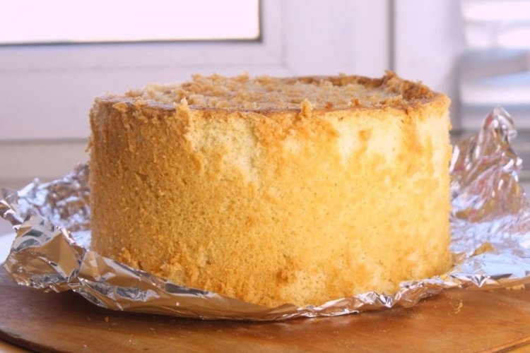 Chiffon Cake with Butter