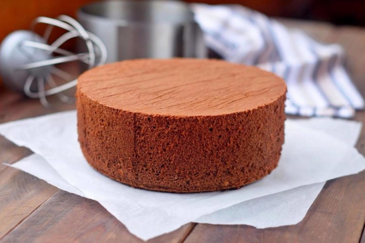 Chocolate Chiffon Cake
