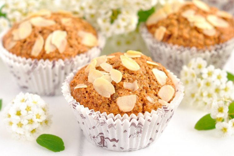 Gluten-Free Almond Muffins