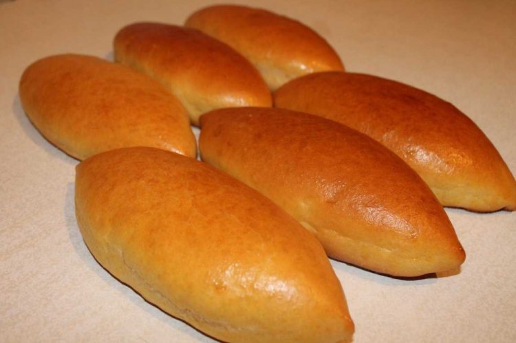 Pirozhki con kéfir sin levadura