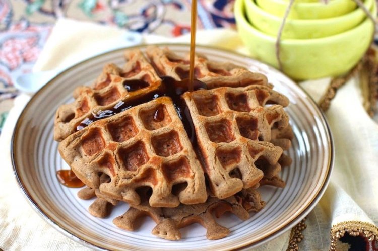 Gofres de avena con proteína
